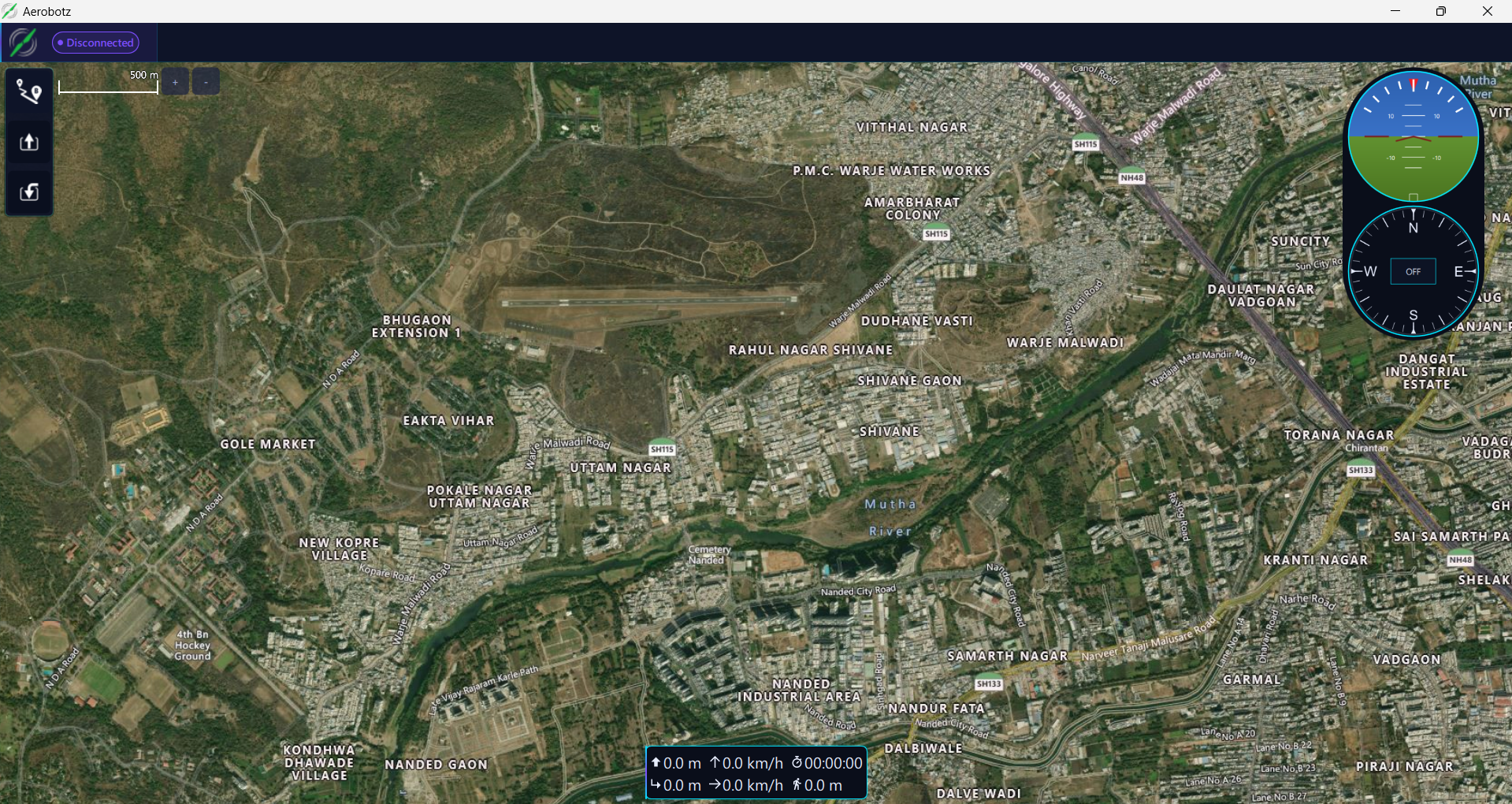 Ground Control Station for Aerobotz